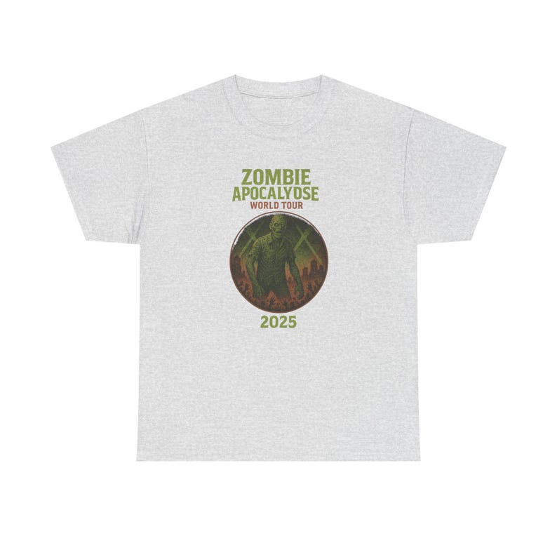 T-shirt Zombie Apocalypse World Tour image 3