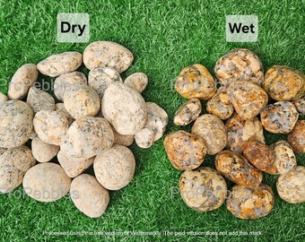 Yellow Granite Stones 3lbs