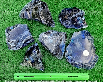 Sea Glass Boulder Dark Blue 12lbs