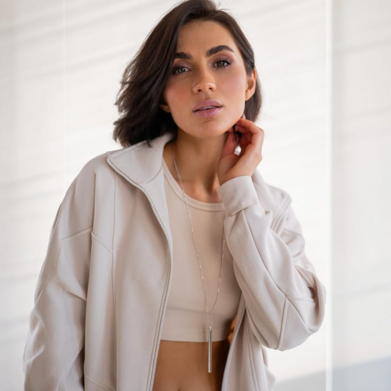 ✨Fabric - Peyne (3-thread loop)
90% Cotton, 10% Polyester
Does not pill, does not fade

📏Sizes: S, M, L, XL (please refer to the last photo for detailed measurements)

Set includes: Hoodie and Joggers

Step into ultimate comfort and style with this versatile women's tracksuit. This isn't just a set for lounging; it's a chic streetwear women set that's perfect for your everyday adventures.