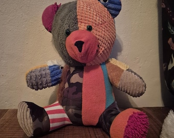 Handmade Memory Bear: Keepsake Memorial Gift