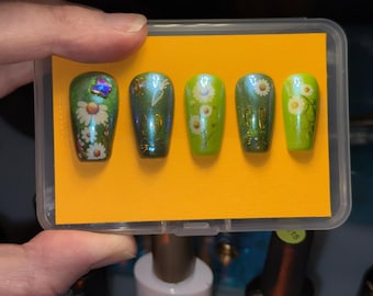 Unhas de pressão com mola