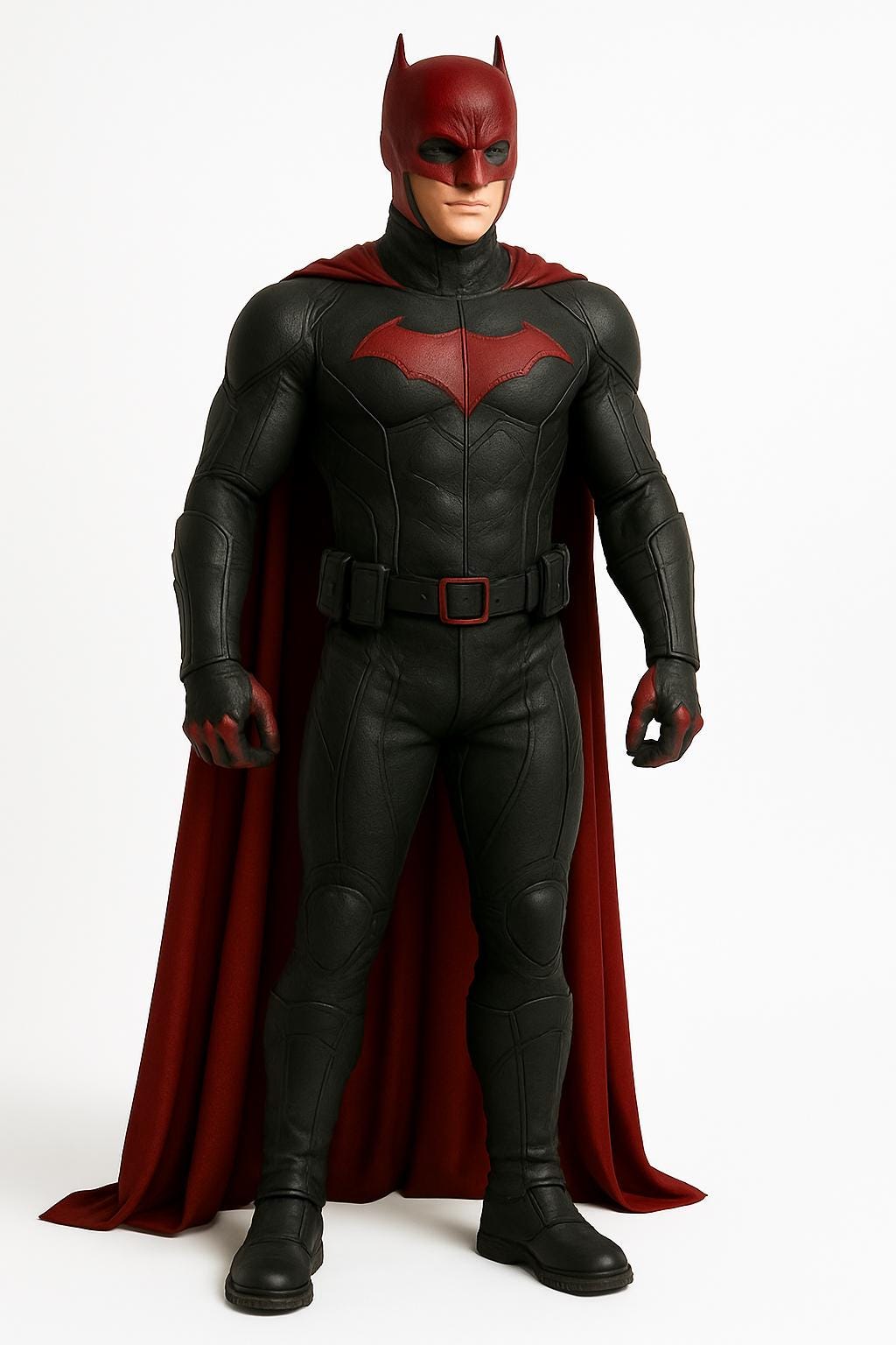 Costume Cosplay Batman Complet - Noir - Taille Adulte - Film The Batman 2022