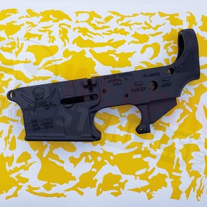 MultiTerrain Camo Adhesive Stencil - Heat-Resistant Vinyl for Cerakote, Duracoat, Krylon, etc