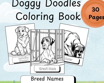 dog coloring names