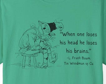 Tin Woodman Comfort Colors Tee: Wizard of Oz Shirt