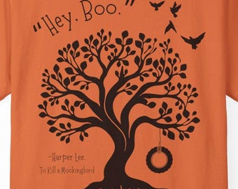 Harper Lee: Koszulka „Hey. Boo” autorstwa Mally Xander, „Zabić drozda”