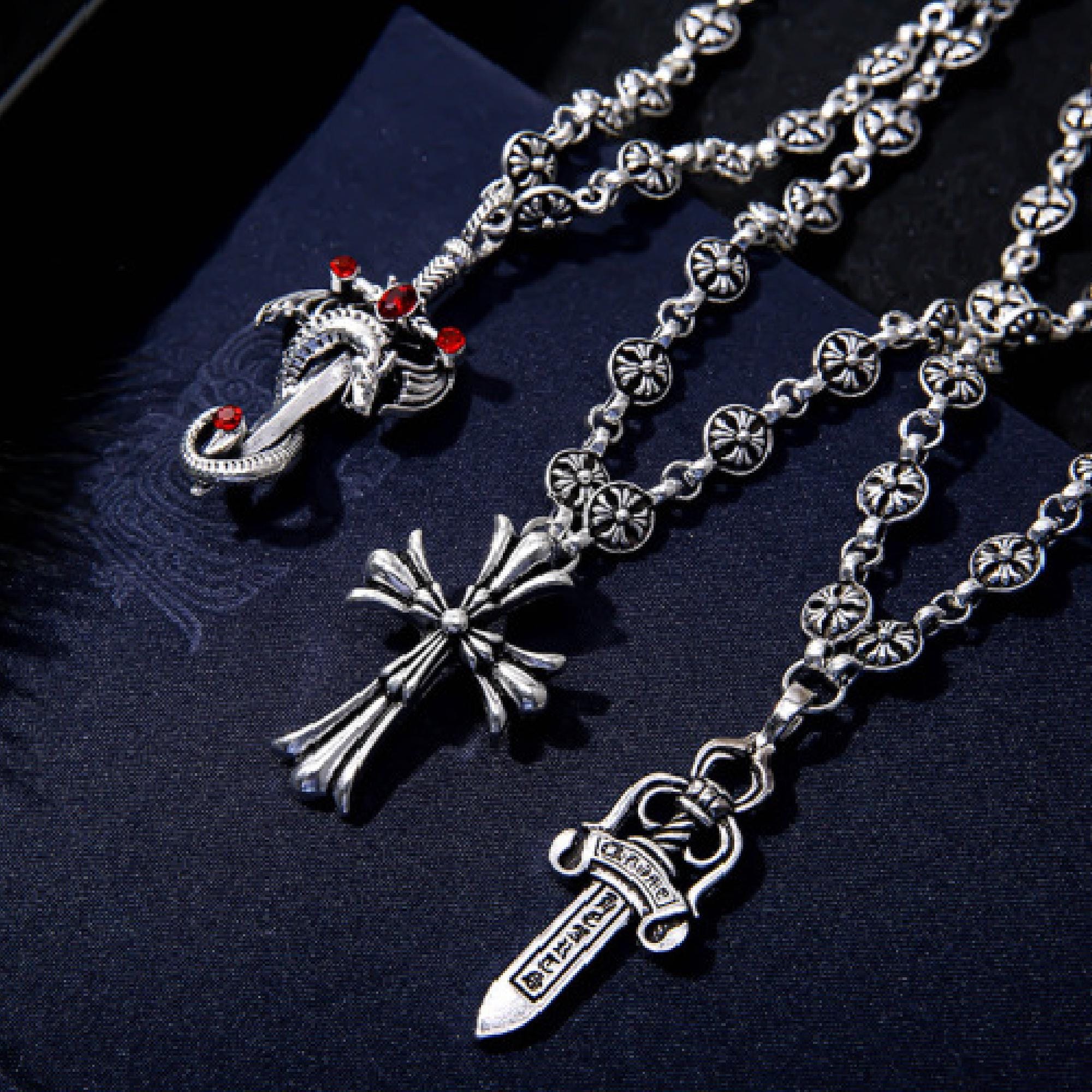 Chrome Hearts 剣デザイン ネックレス Chrome hearts dagger - Etsy 日本