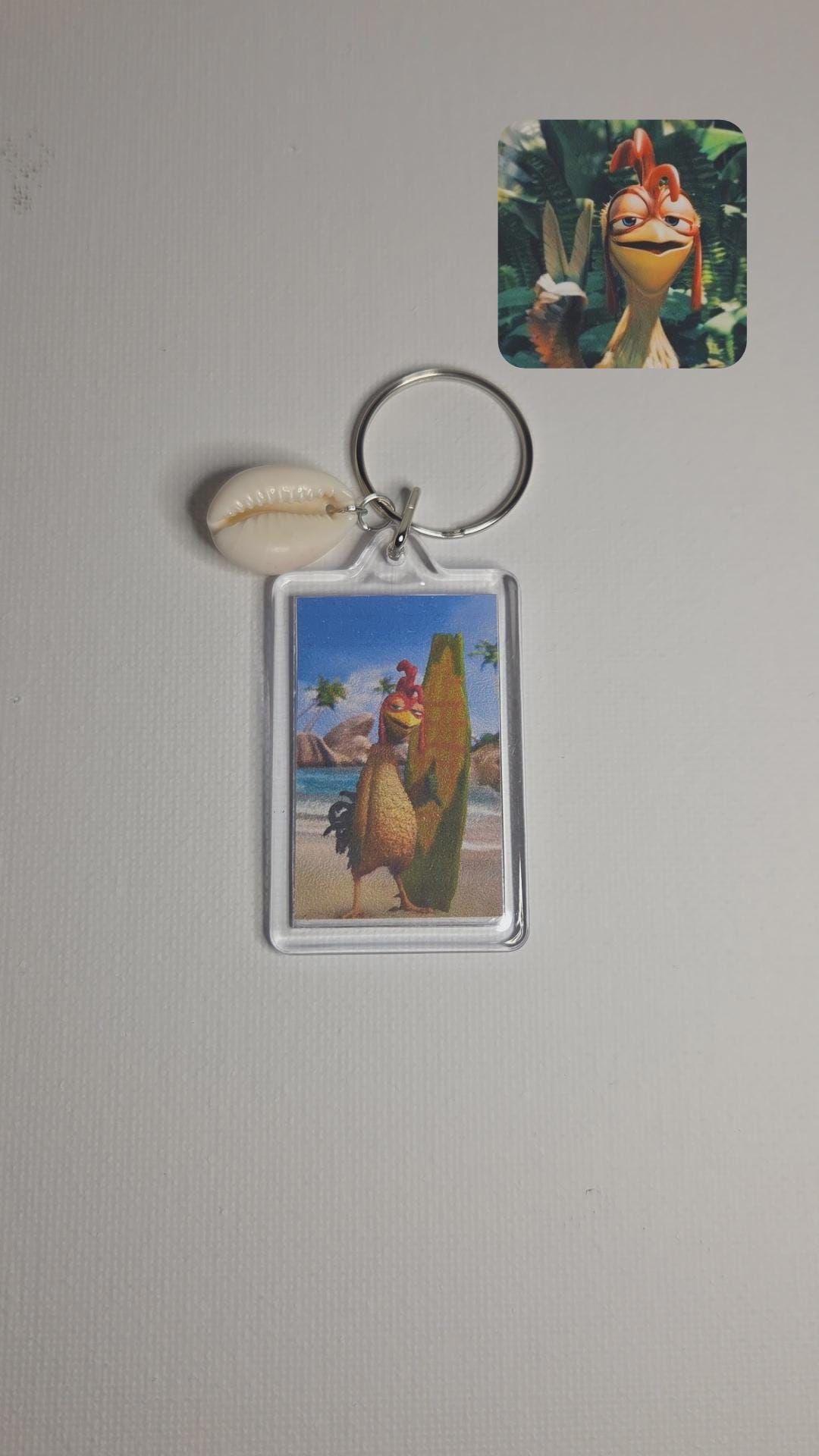 Chicken Joe Keychain - Etsy