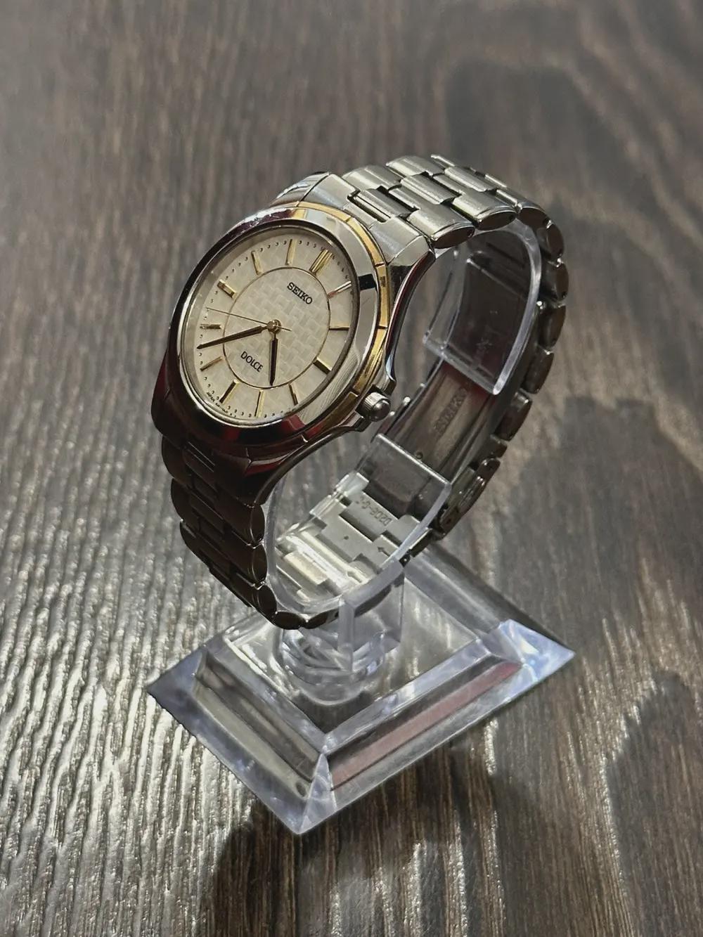 1993年製 セイコー ドルチェ ステンレススチール ツートン オールド