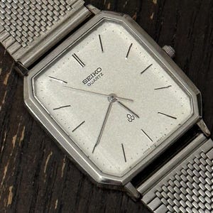 70s Vintage Seiko quarts watch スクエアデイデイト Rare Vintage Square Seiko - Etsy