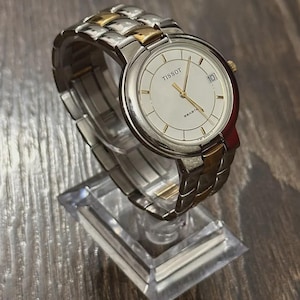Vintage Tissot Seastar T281 Two-Tone Swiss Watch 30M – Classic Men’s Unisex Wristwatch