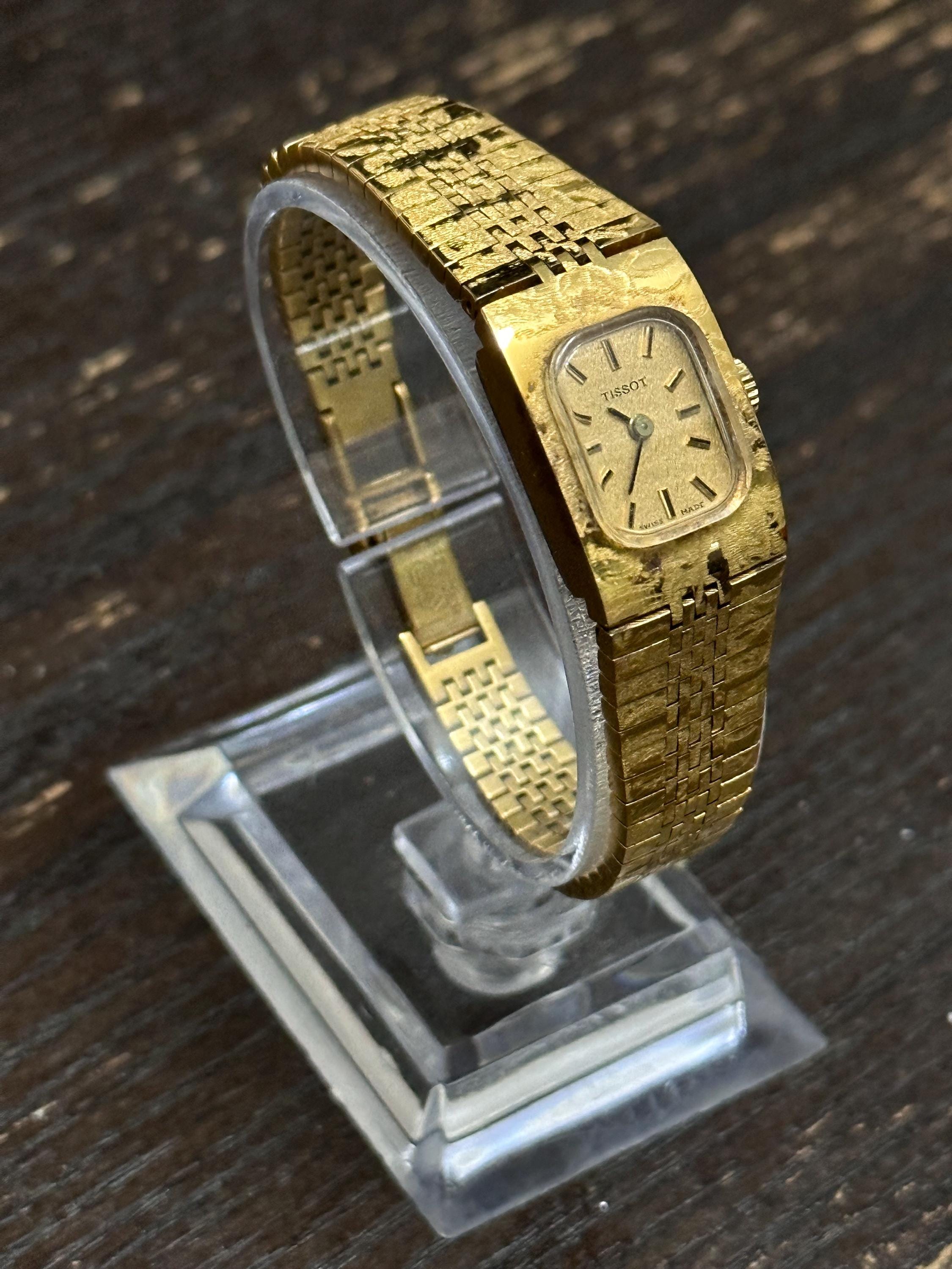 1970s Tissot Minimalistic Gold Plated Swiss Made Classic Watch