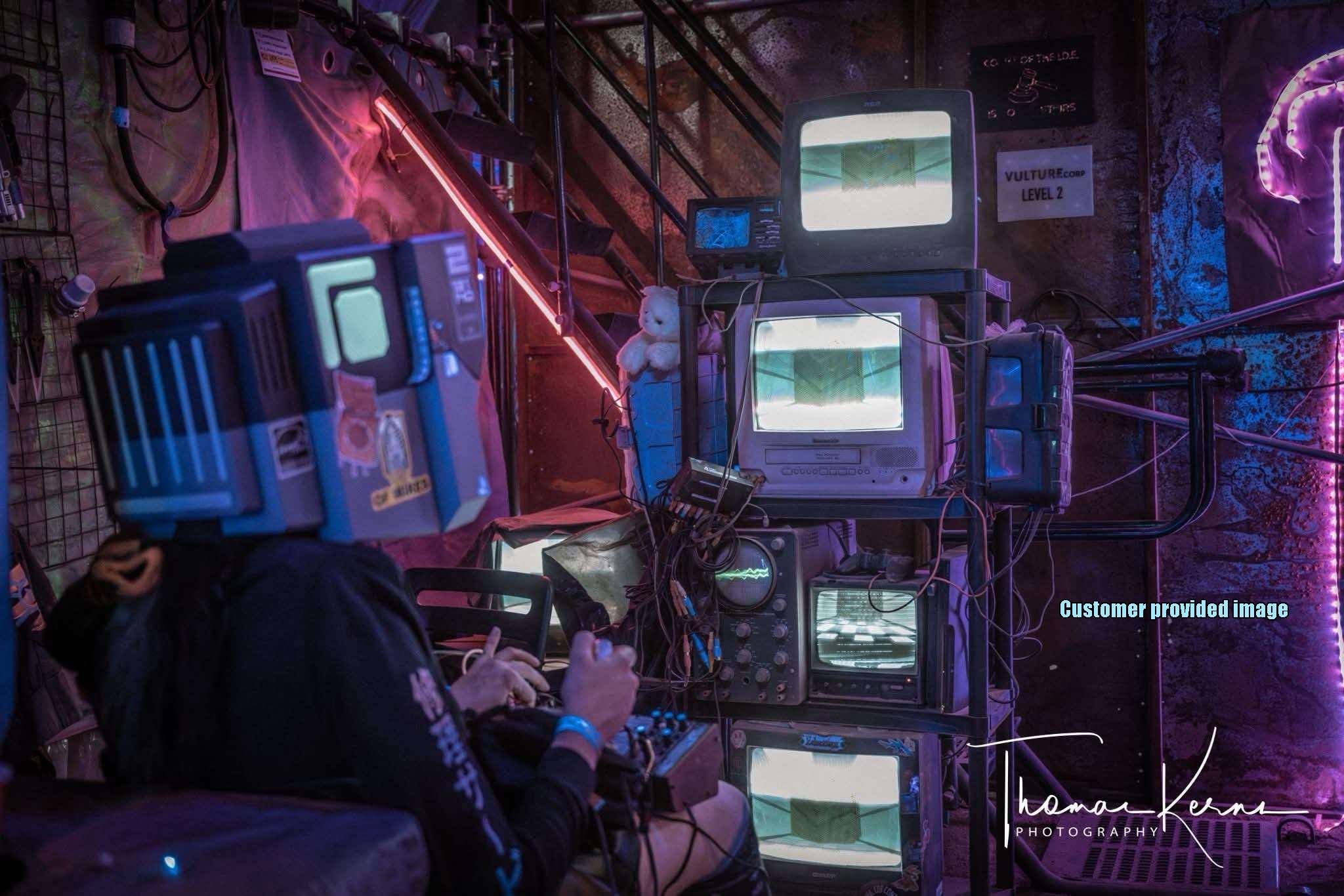 Object Show Cosplayer VERSION 1.1 OUT NOW! Tv Object Head, Cosplay Rave Mask, Anime Comicon ...