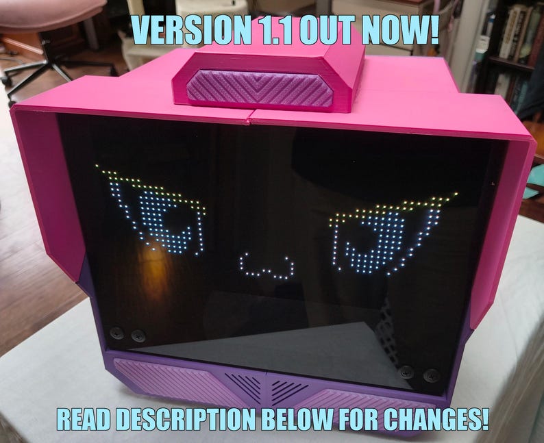 VERSION 1.1 OUT NOW! Tv Object Head, Cosplay Rave Mask, Anime Comicon ...