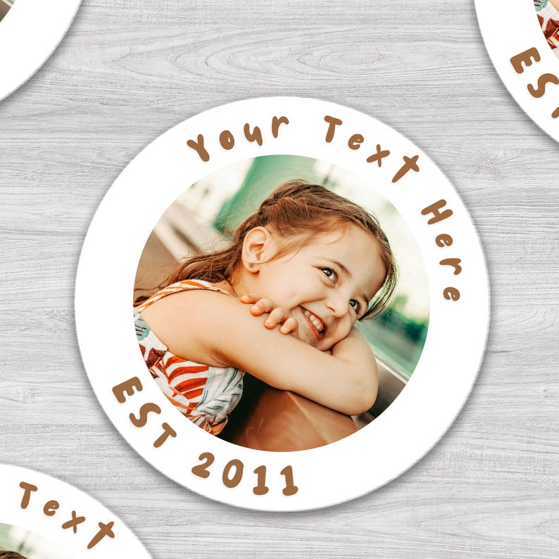 Custom Photo Stickers, Personalized Face Labels, Event Party Decals - Etsy