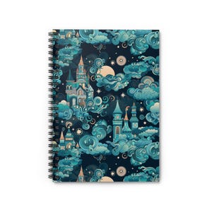 Fantasy Spiral Notebook - Ruled Line, Dream Journal, Creative Writing, School Supplies, Gift for Writers, Artistic Note-taking