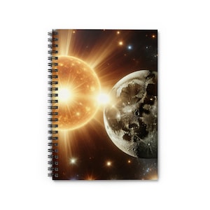Cosmic Spiral Notebook - Ruled Line, Inspirational Journal, Space-themed Notebook, Gift for Astronomers, Galaxy Stationery, Unique [...]