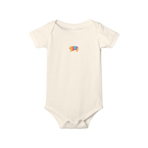 Colorful Infant Jersey One Piece - Cute Baby Bodysuit for Newborns, Perfect for Baby Showers, Birthdays, and Everyday Wear