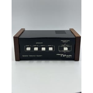 Niles Sps 1 Lautsprecherauswahlbox Umschalter Audio