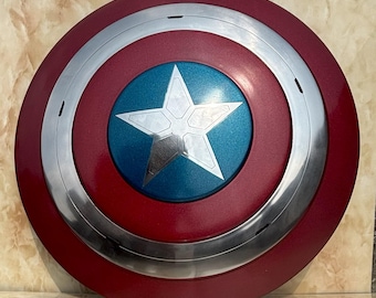 Captain America Shield: 18" Metal Replica - Steve Rogers Costume Prop