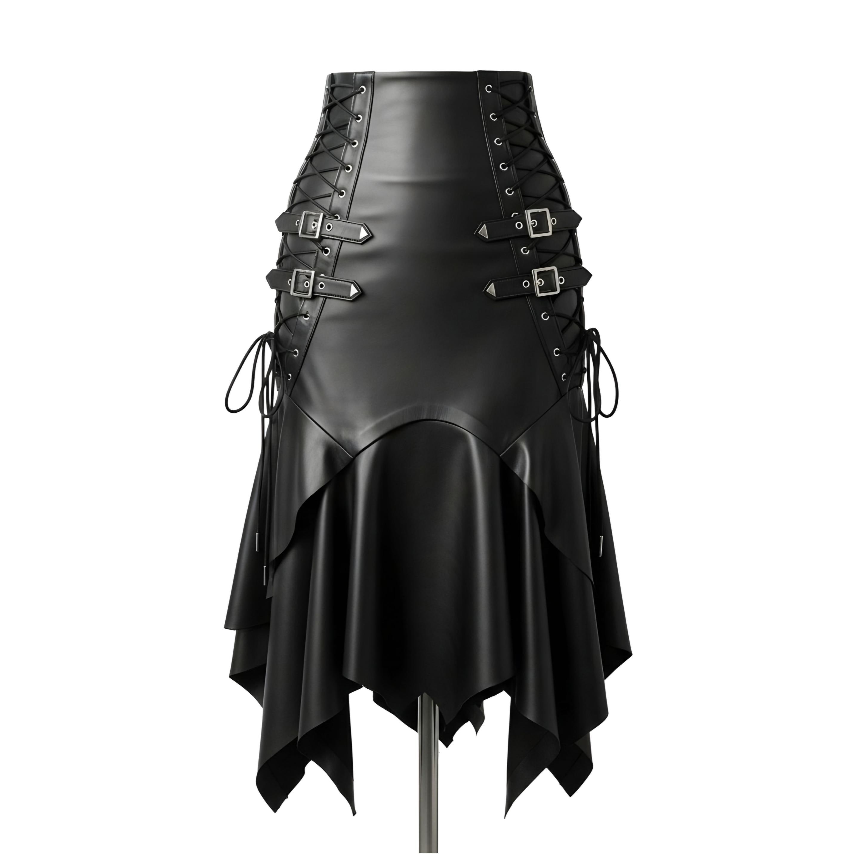 Black Leather Skirts