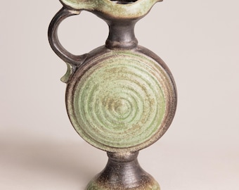 ヴィンテージ DÜMLER & BREIDEN KERAMIK ファットラバ花瓶、西ドイツ