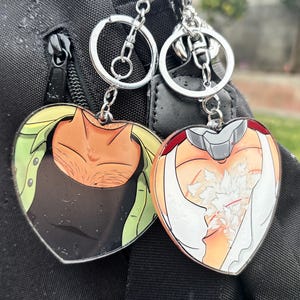 Strade & Ren Chest Keychain (YKMET / BTD)