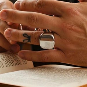 Neutral Wind Stainless Steel Smooth Ring Men Women, Silver Gold Black Unisex Band, Minimalist Modern Jewelry Gift