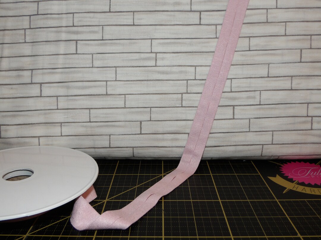 Stretch Jersey Bias Tape, 20 Mm Baby Pink 650474 Made in France Etsy