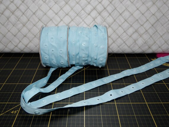 Snap Tape Baby Blue Baby and Toddler Clothing and Bib Closure