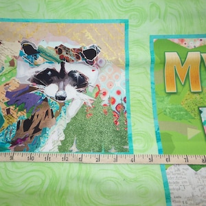 3 Wishes Fabrics. My Happy Place. Camper Panel Full Yard