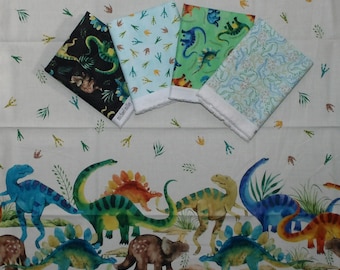 Wild One Fat Quarter Bundle - 5 Piece Michael Miller Dinosaur FQ Bundle - 100% cotton woven