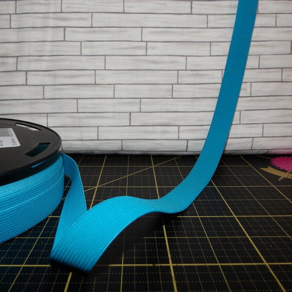 25 mm Colored Elastic - Turquoise