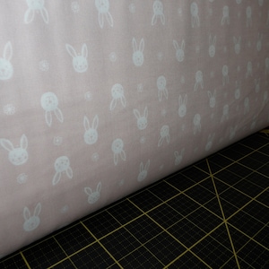 Lewis & Irene. Bunny Garden. Leo Bunny on Pink