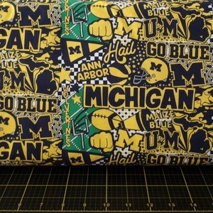 Entreprises Sykel. Impression numérique Pop Art NCAA Michigan Wolverines