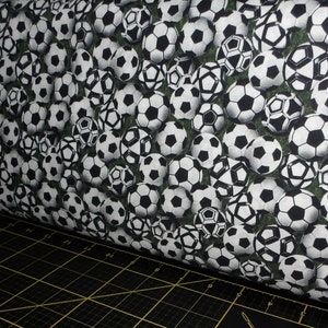Oasis Fabrics. Game Day. Soccer Balls DIGITALLY PRINTED