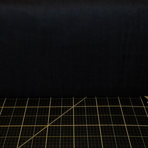 Shannon Fabrics. Solid Embrace Bamboo Black. SWADDLE CLOTH 48/50&quot; wide