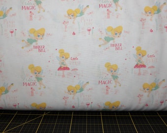 Camelot Stoffe. Peter Pan & Tinkerbell. Tinkerbell Pixie Magic White