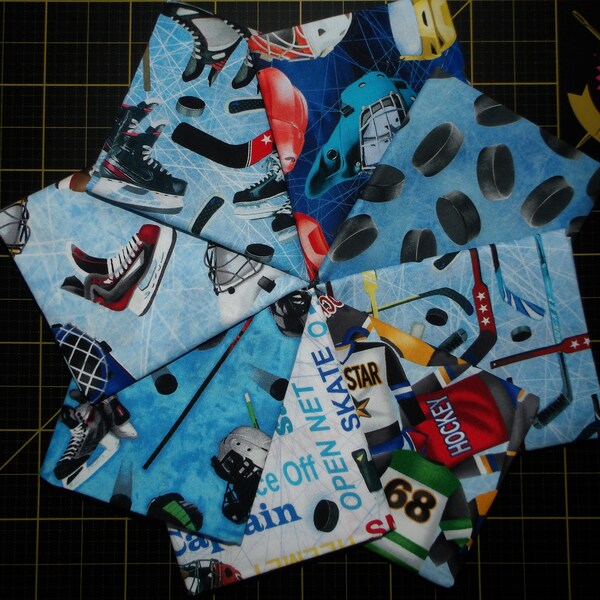 Hockey Fabric Etsy