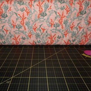 Windham Fabrics. Mermaids. Sea Fern Light Coral
