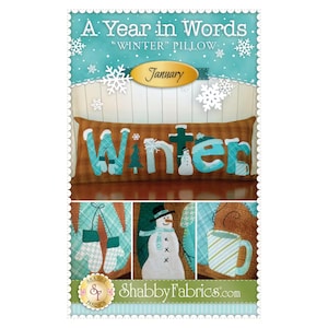 A Year In Words - Winter/Jan Pattern