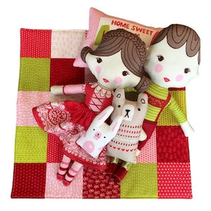 Moda Fabrics. Just Another Walk Panel Full Yard - Hansel and Gretel Doll Panel - Out of Print Stacy Iest Hsu Fabric Panel to Sew a Doll Set