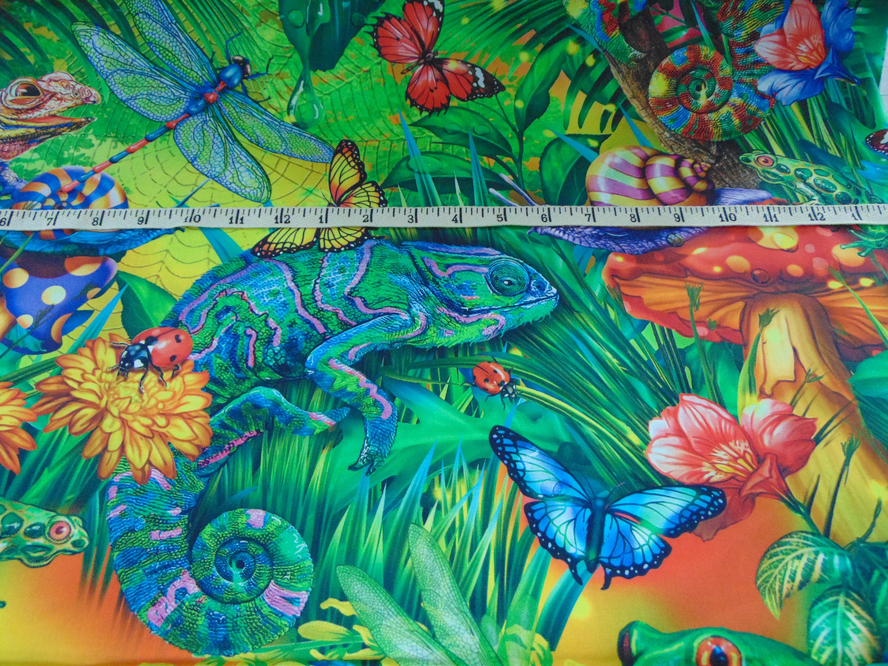 Robert Kaufman. Fantastic Forest. Forest Jungle Etsy