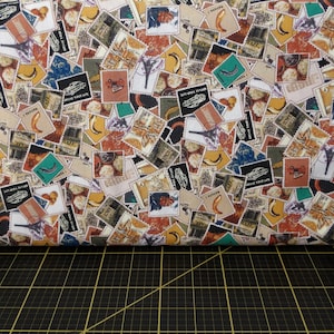 FINAL 2/3 Yard - Paintbrush Studio. Dear Friends. Stamps