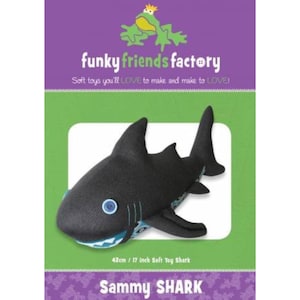 Sammy Shark Pattern - Designed by Funky Friends Factory