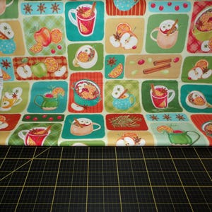 P&B Textiles. Hot Cider. Cider Blocks Multi
