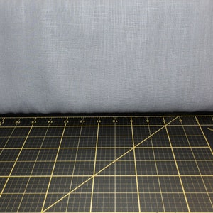 Stof Frankreich. Ramie Toile Grau 15 cm breit Ramie
