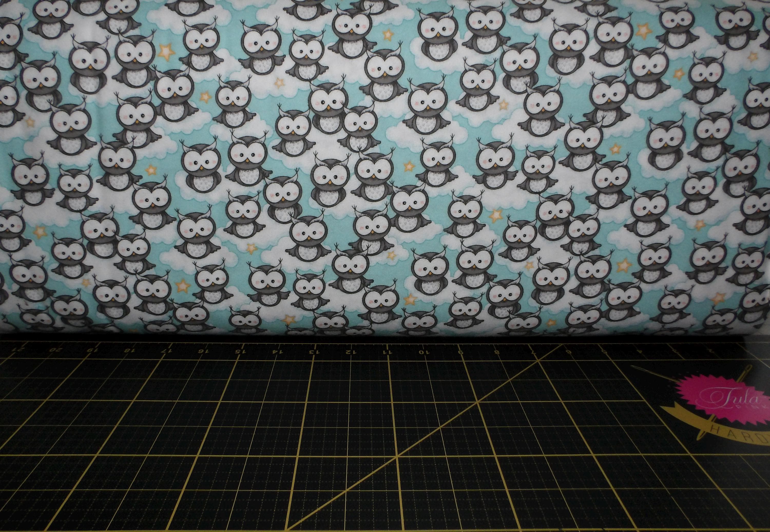 Patrick Lose. Night Owl. Wide Awake Multi FLANNEL - A Division of Northcott