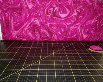 Michael Miller. Marble Magenta (Pink)